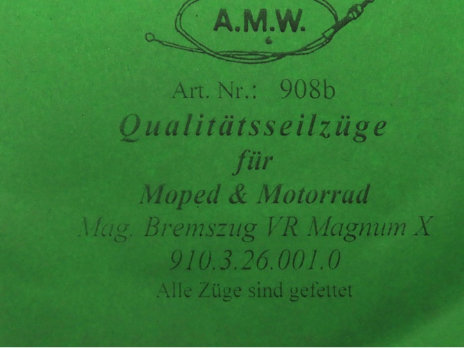 Bowdenzug Puch Magnum X Bremszug vorne A.M.W.  product